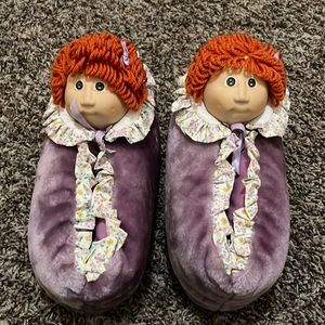 Vintage cabbage patch slippers